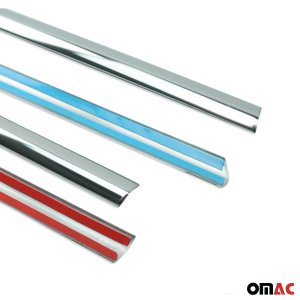 Volkswagen Golf VII Window Trim - Omac - S. Steel - Gloss Silver - 2012